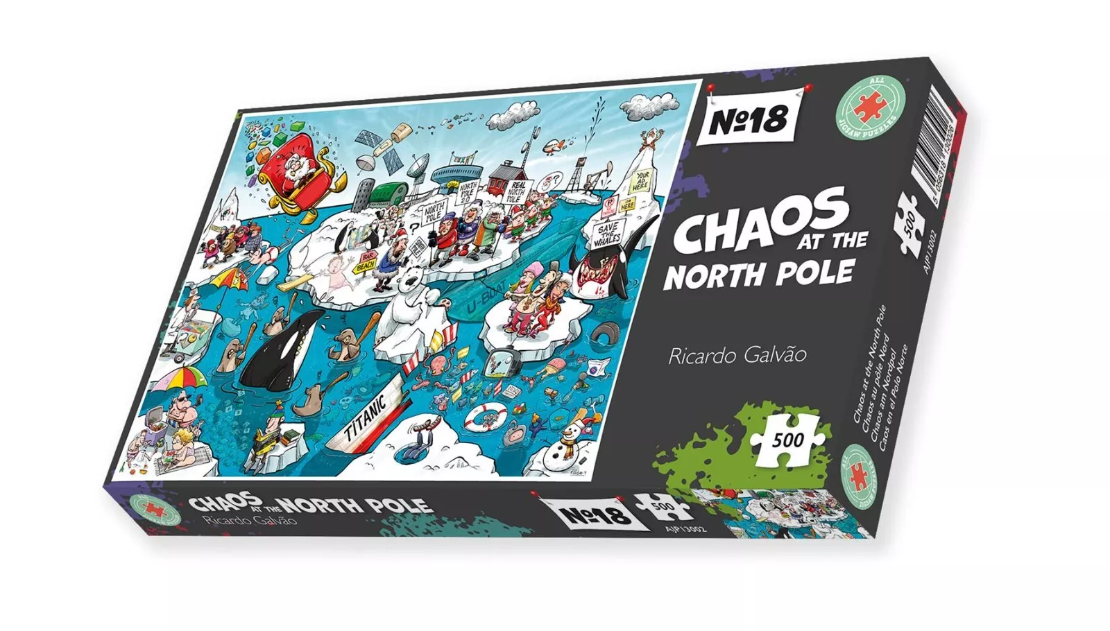 Chaos at the North Pole with Santa Claus